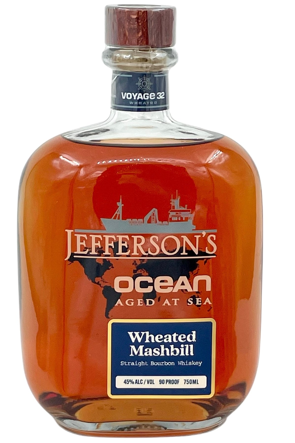 Jefferson's Ocean Aged at Sea Wheated Bourbon Whiskey