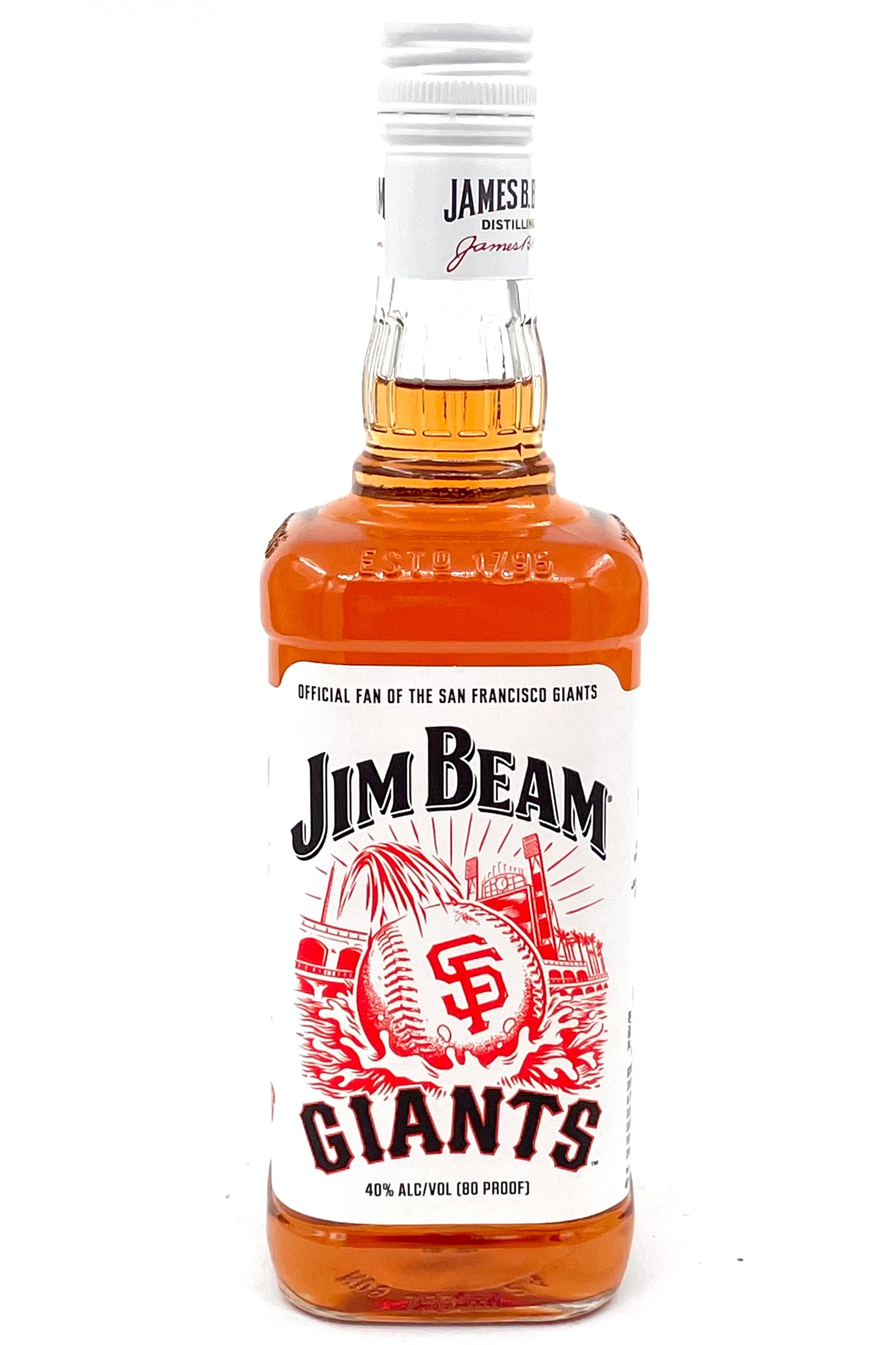 Jim Beam "San Francisco Giants" Bourbon Whiskey