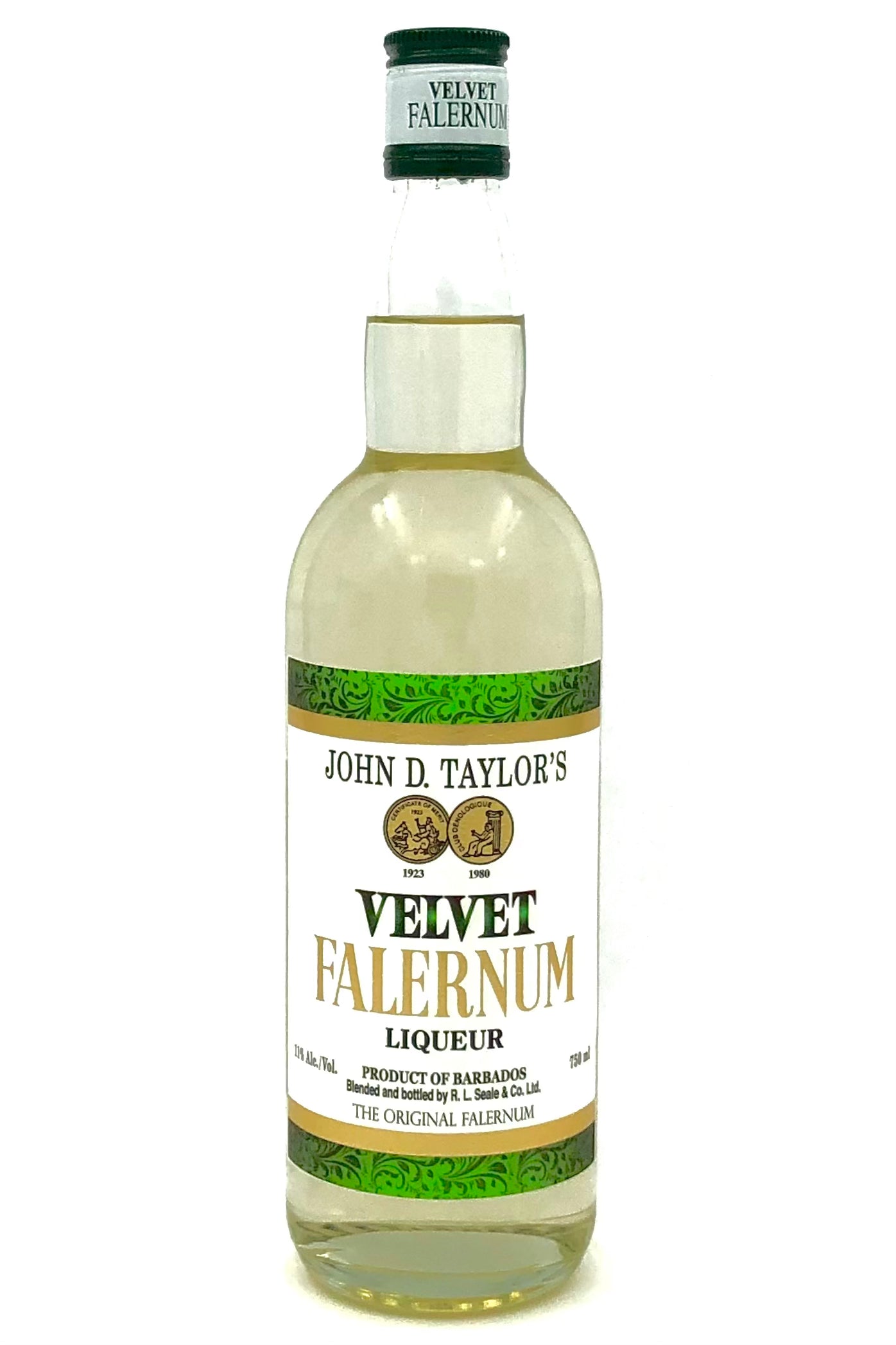 John D Taylor Velvet Falernum Liqueur Barbados