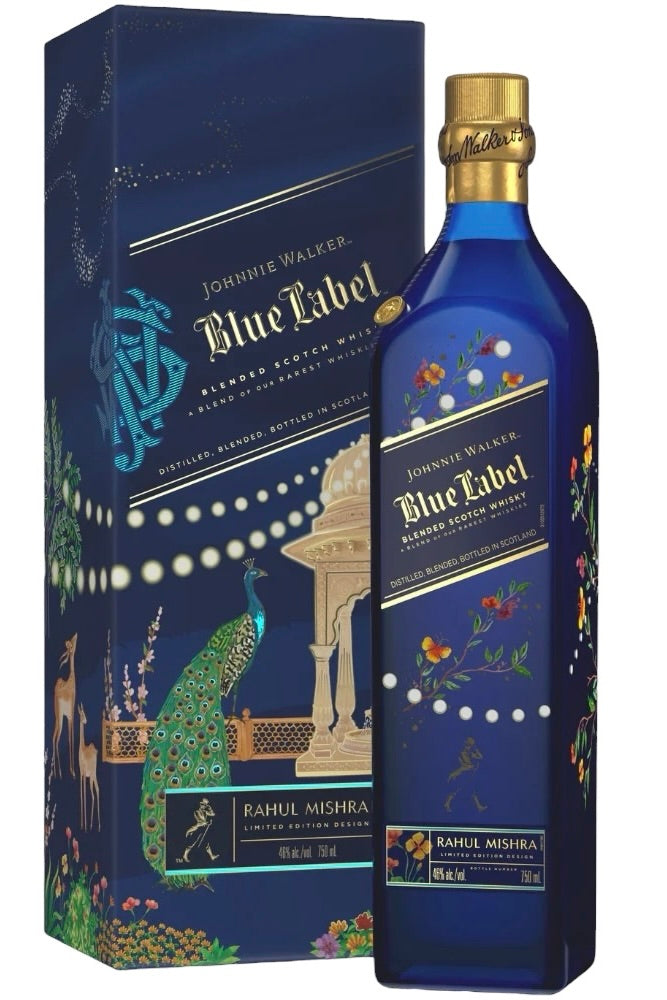Johnnie Walker Blue Label "Diwali" by Rahul Mishra Scotch Whisky Limited Edition Pre-Sale