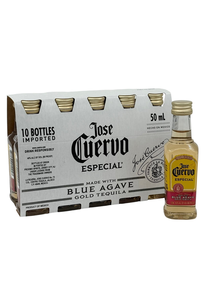 Buy Jose Cuervo Especial Gold Tequila 10 x 50 ml Online