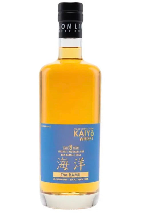 Kaiyō "The Ramu" 8 Year Old Rum Barrel Finish Japanese Whisky 750ml