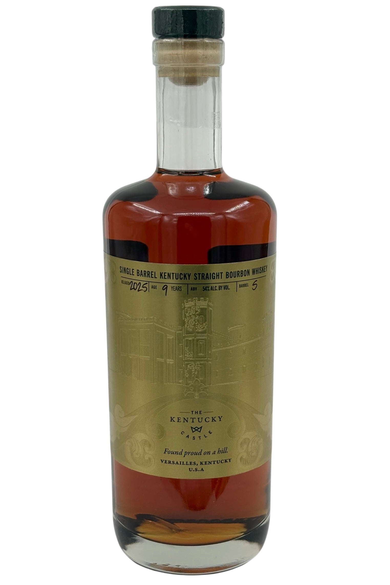Kentucky Castle 9 Year Old Single Barrel Bourbon Whiskey 2025 Release