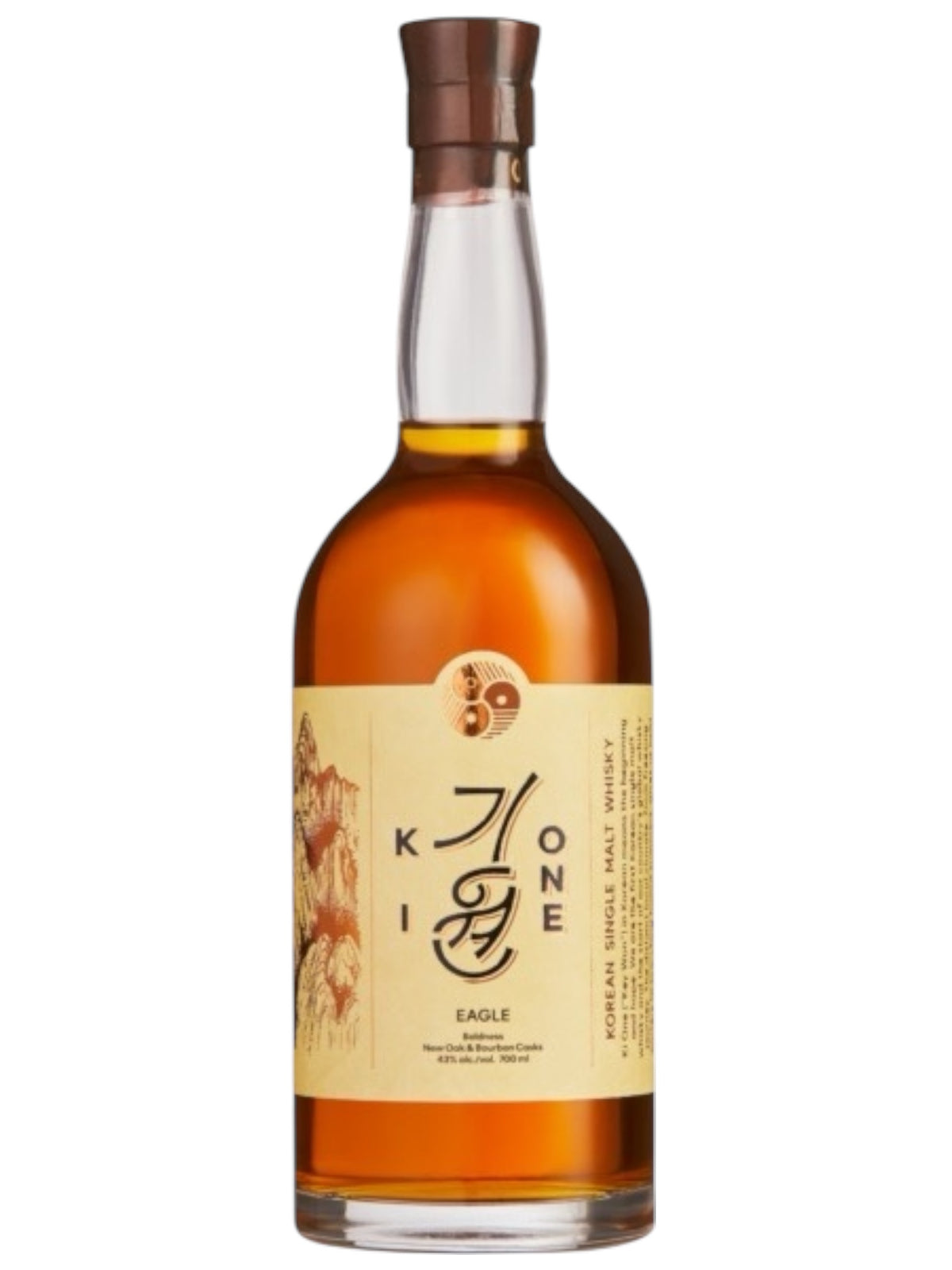 Ki One Distillery "The Eagle Edition" Korean Single Malt Whisky by Three Societies
