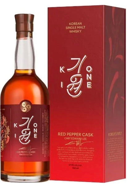 Ki One Red Pepper Cask x Chef Edward Lee Korean Single Malt Whisky 700ml