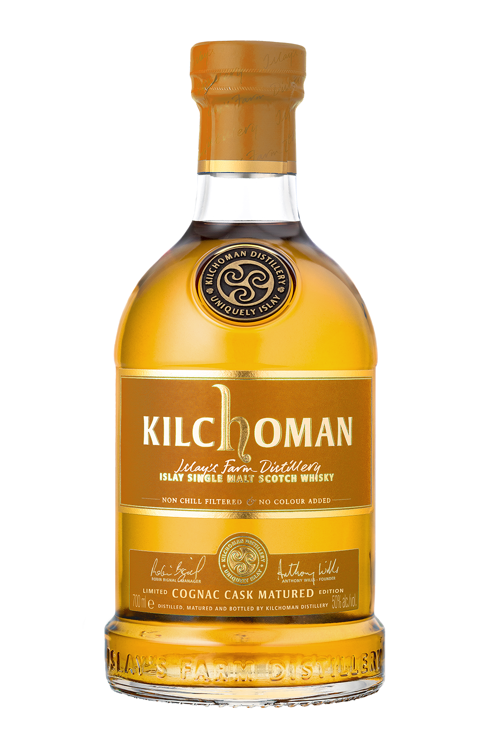 Kilchoman Cognac Cask Matured 2026 Release Islay Single Malt Scotch Whisky 700ml