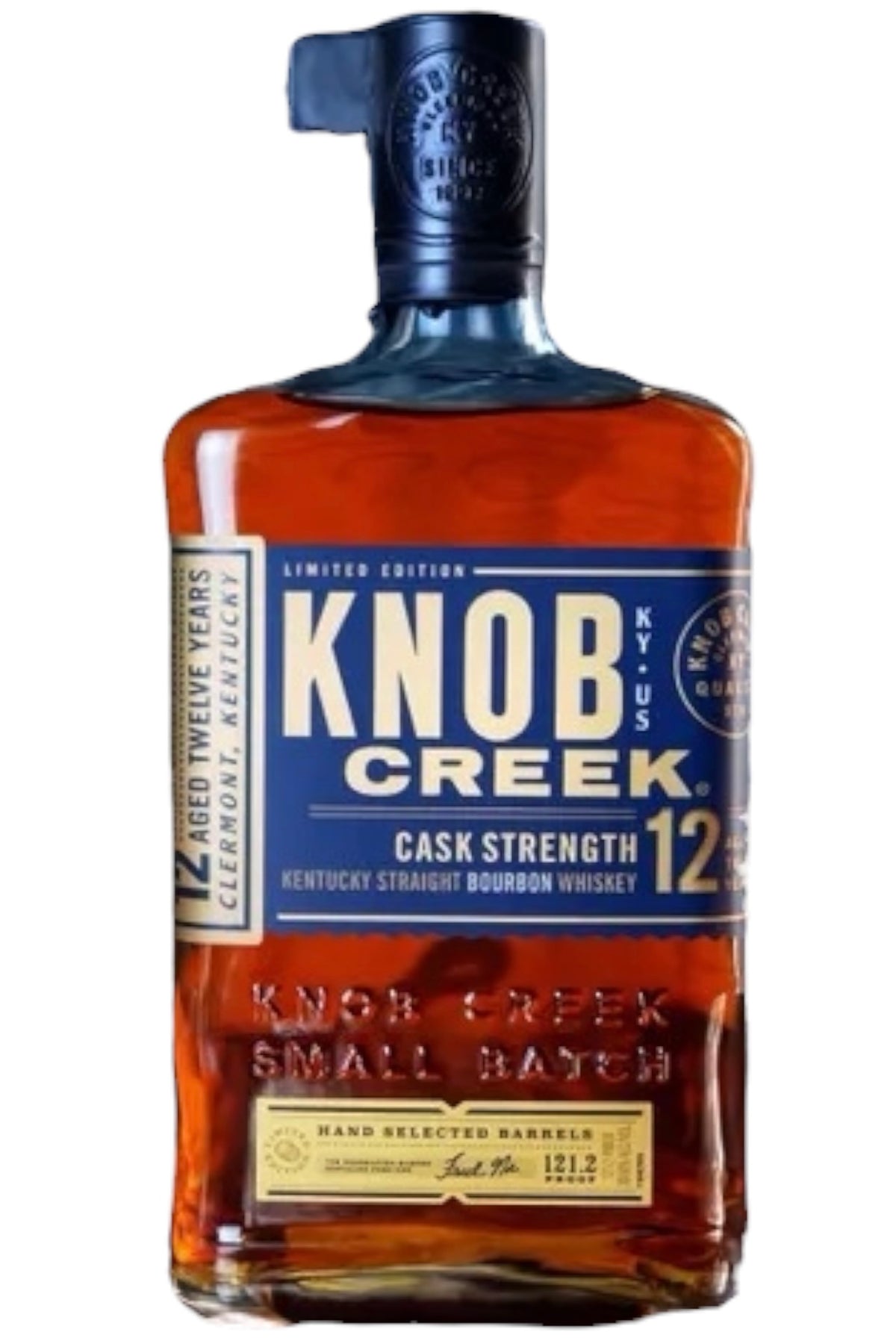 Knob Creek 12 Year Old Cask Strength Kentucky Straight Bourbon Whiskey 750ml