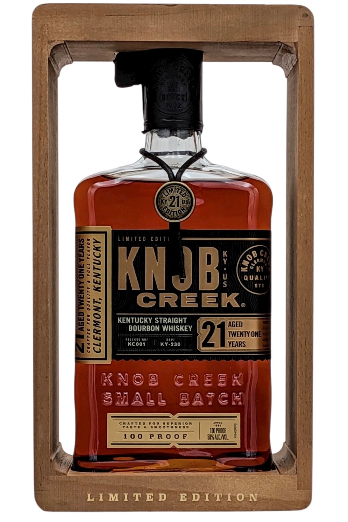 Knob Creek 21 Year Old Bourbon Whiskey