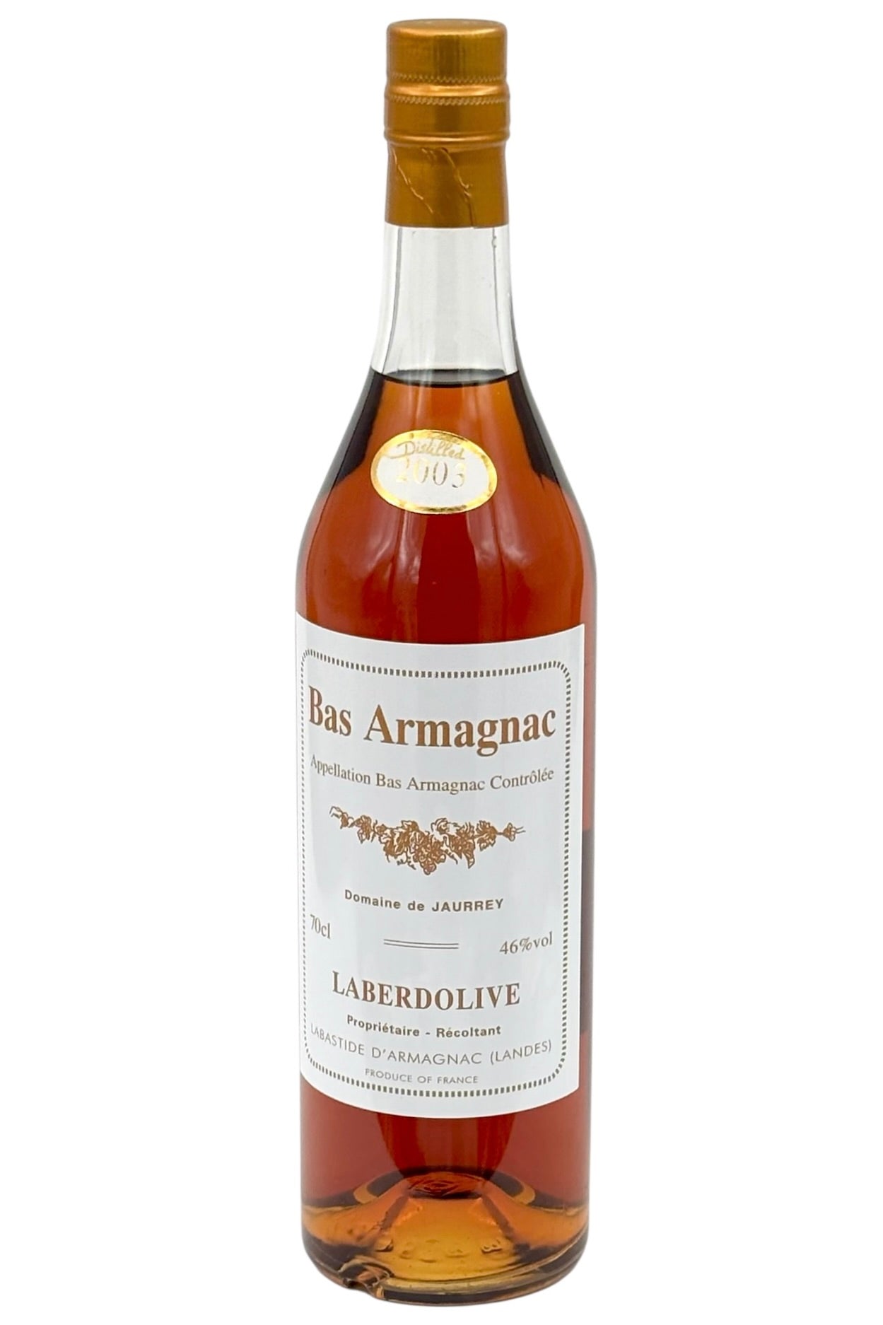 Laberdolive Bas Armagnac Vintage 2003