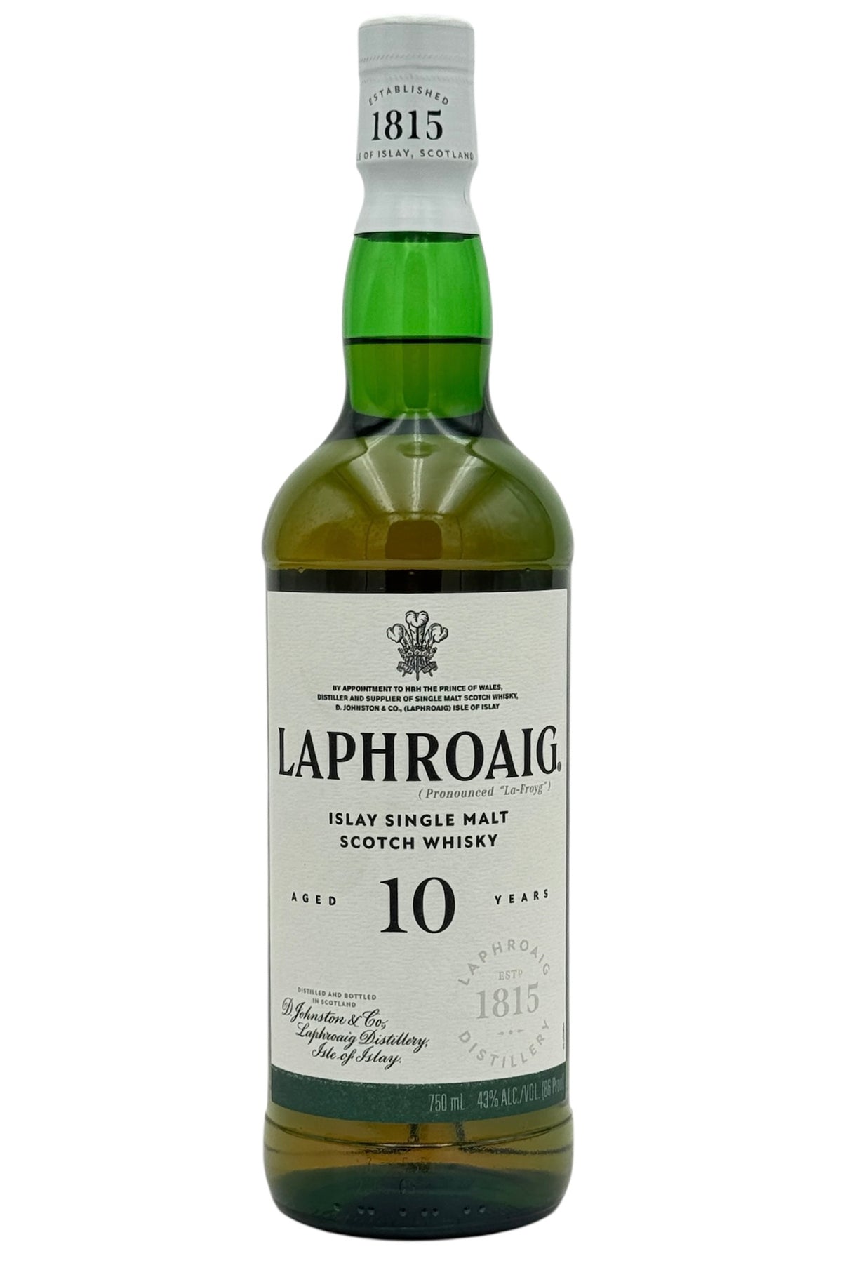 Laphroaig 10 Years Old Islay Scotch Whisky
