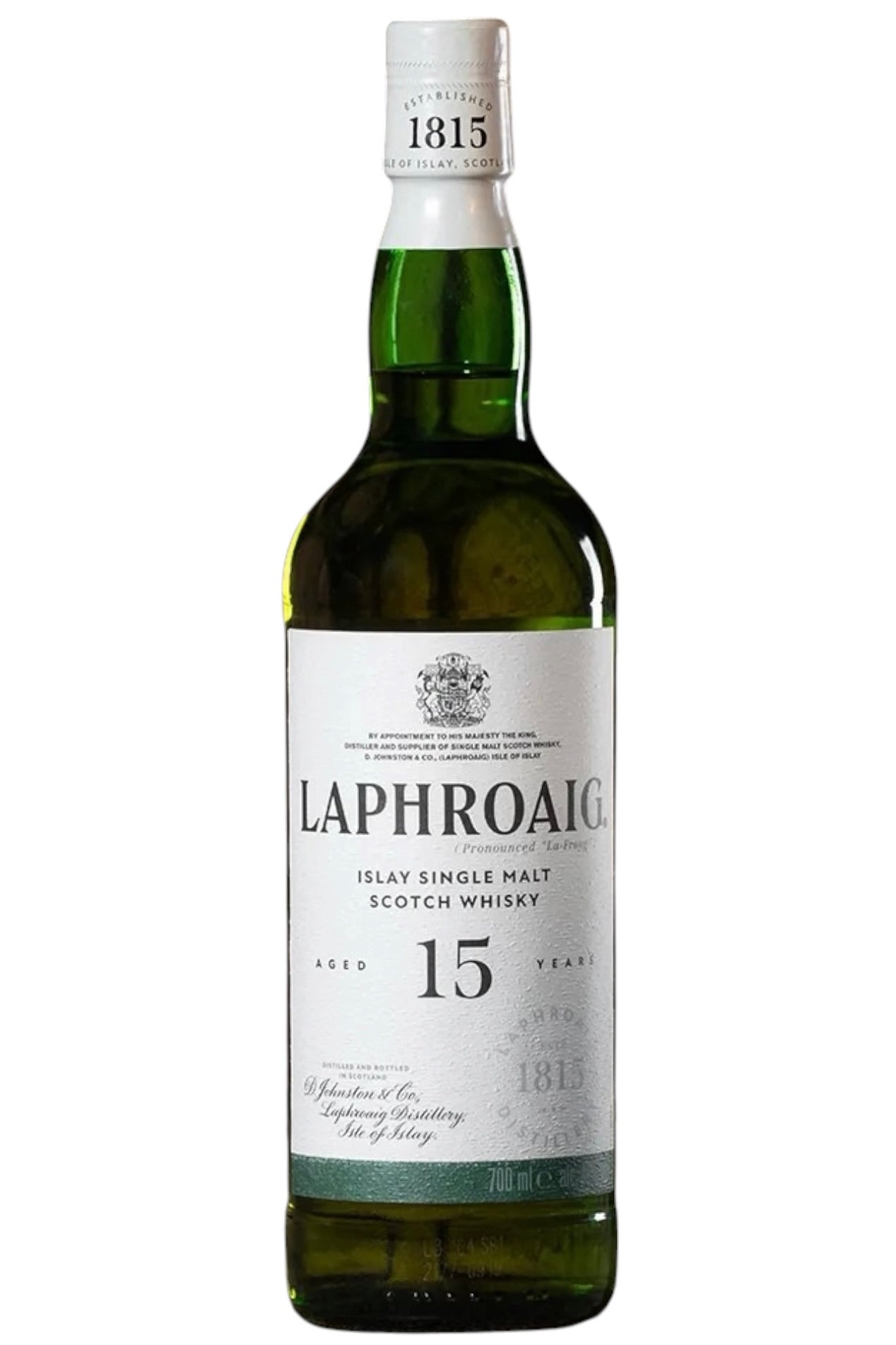 Laphroaig 15 Year Old Islay Single Malt Scotch Whisky 700ml
