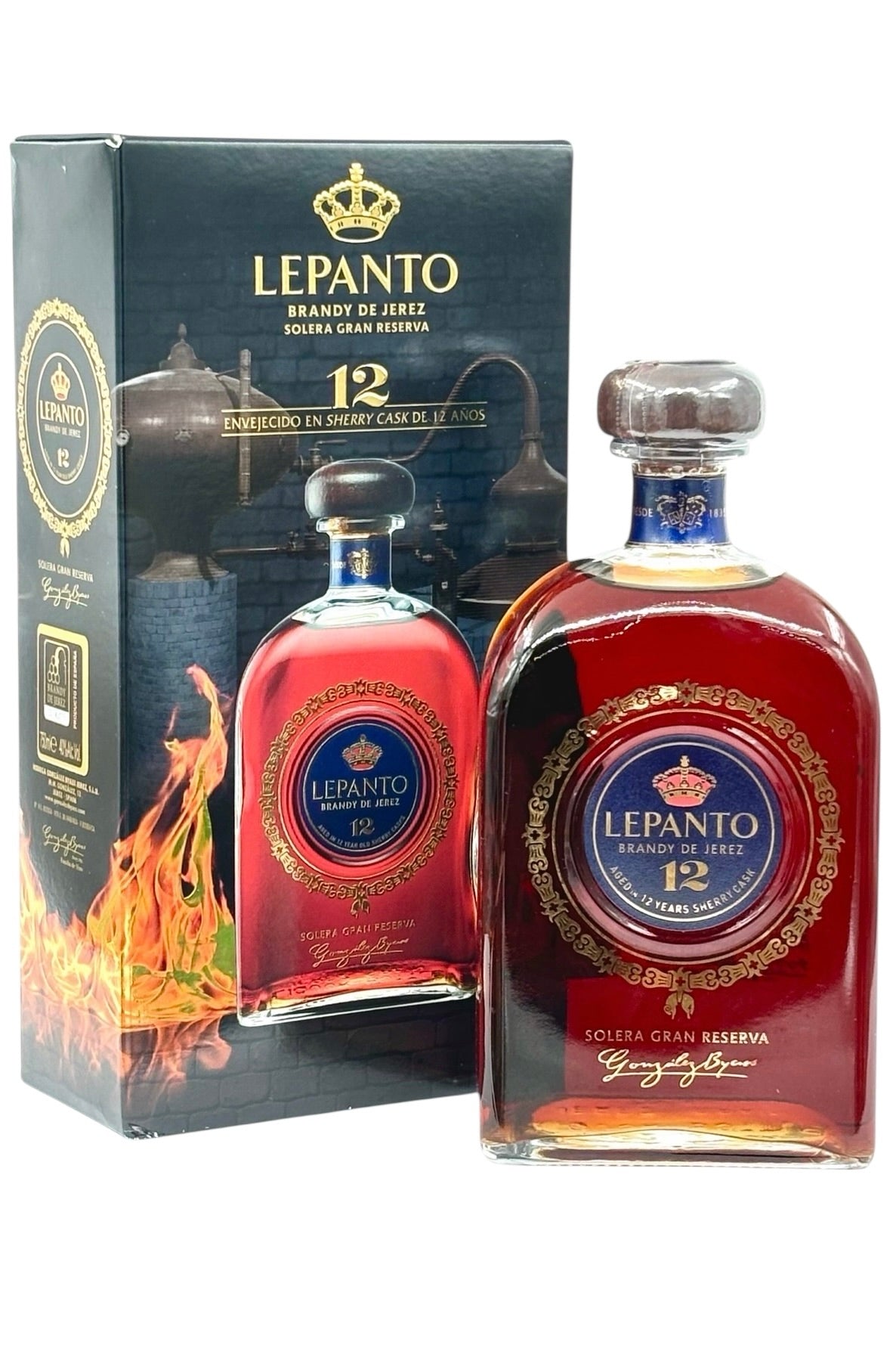 Lepanto 12 Year old Solera Gran Reserva Brandy de Jerez