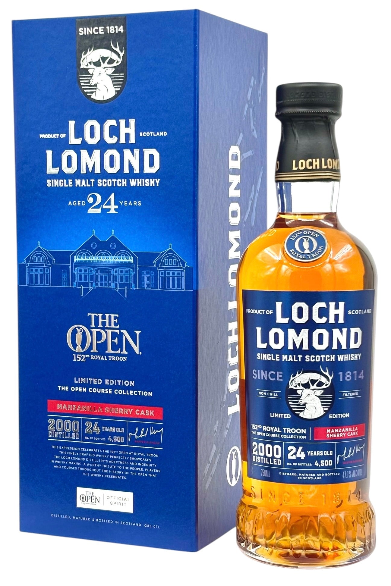 Loch Lomond 24 Years Old Vintage 2000 Highland Single Malt Scotch Whisky Limited Edition
