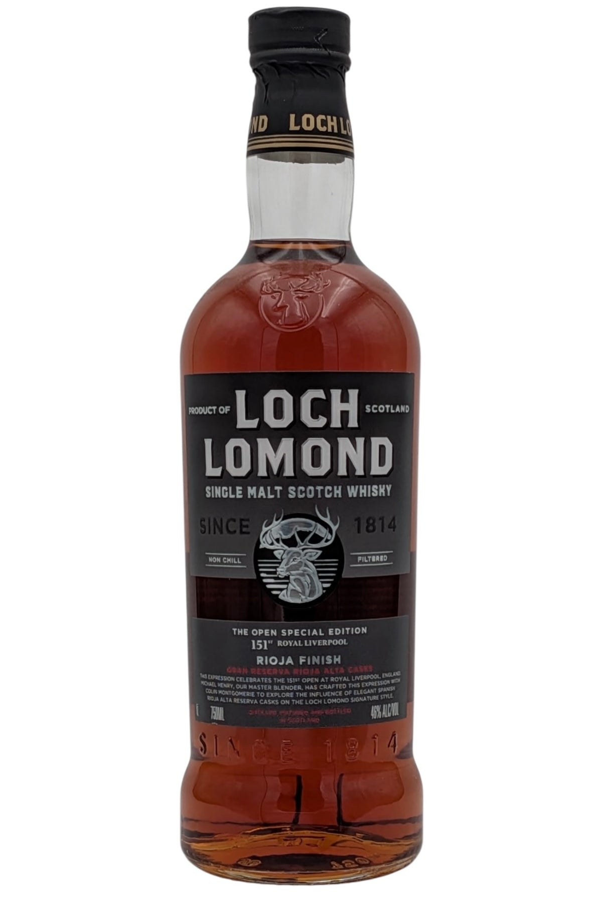 Loch Lomond "The Open Special Edition - 151st Liverpool" Single Malt Scotch Whisky
