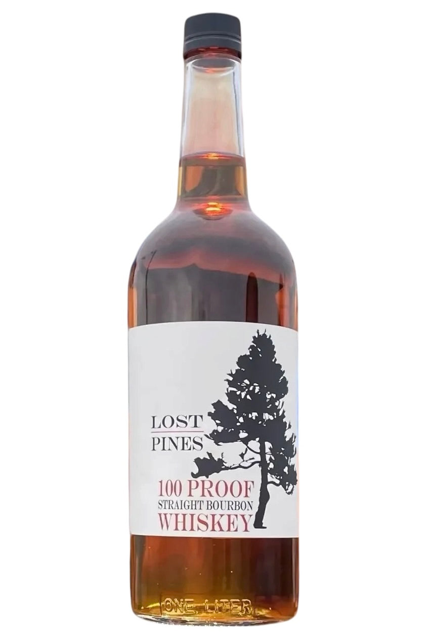 Lost Pines Straight Bourbon Whiskey Bond Strength 100 Proof 1L