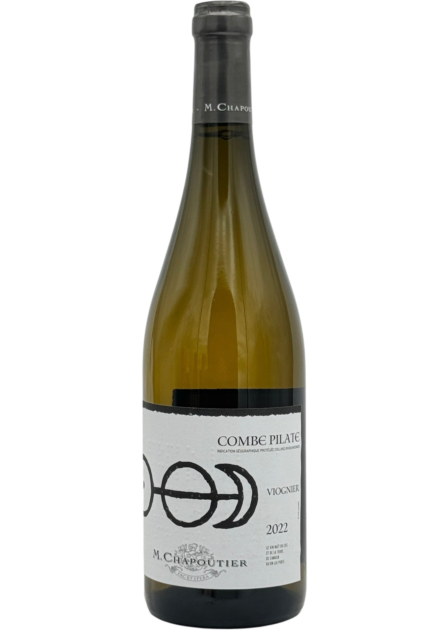 M. Chapoutier 2022 IGP Collines Rhodaniennes La Combe Pilate Viognier