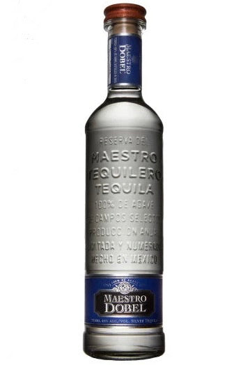 Maestro Dobel Silver (Blanco) Tequila – 100% Agave, Double-Distilled