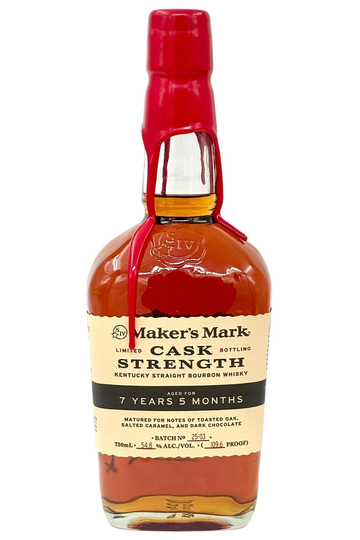 Maker's Mark 7 Year Old Cask Strength Bourbon Whisky Batch 25-03