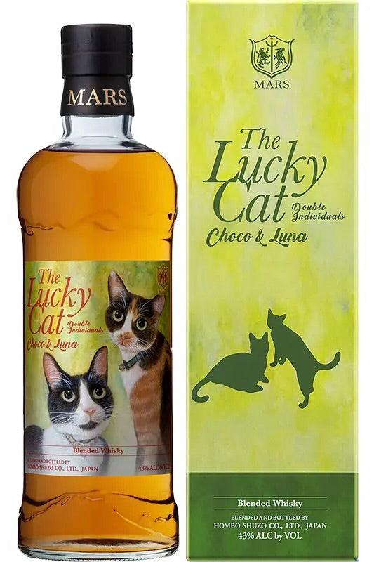 Mars The Lucky Cat Double Individuals "Choco & Luna" 2026 12th Release Blended Whisky 700ml