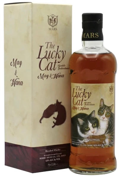 Mars Whisky The Lucky Cat "May & Hana" 2025 Release Japanese Whisky