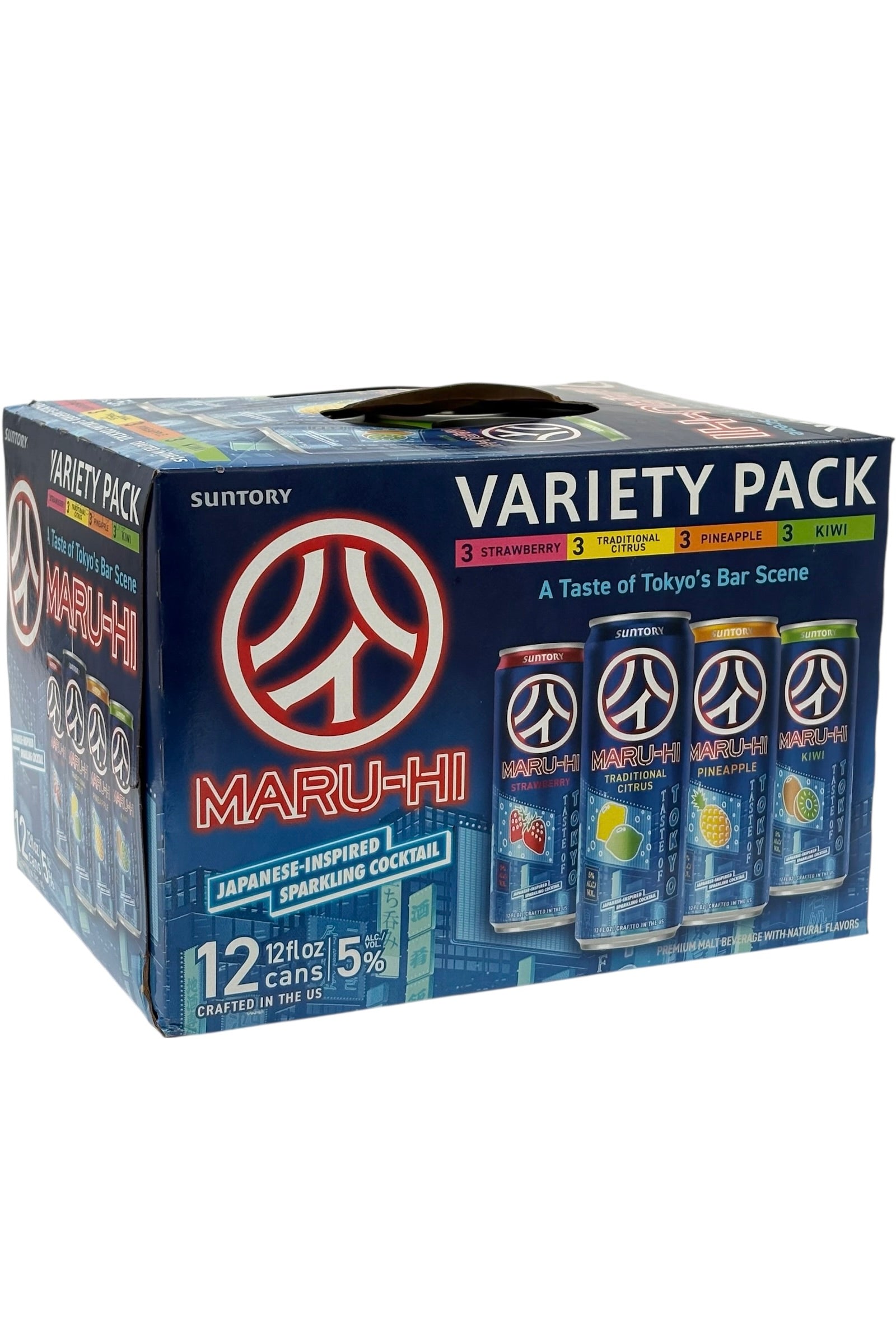 Buy Maru-Hi RTD Variety Pack Japanese Inspired Cocktails 12 x 12