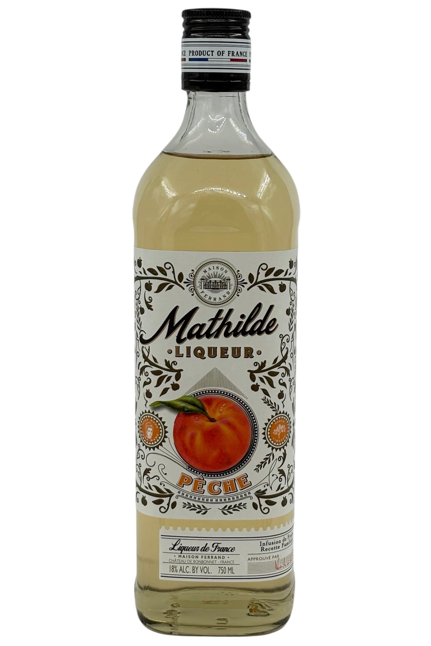 Mathilde Creme de Peche (Peach) Liqueur