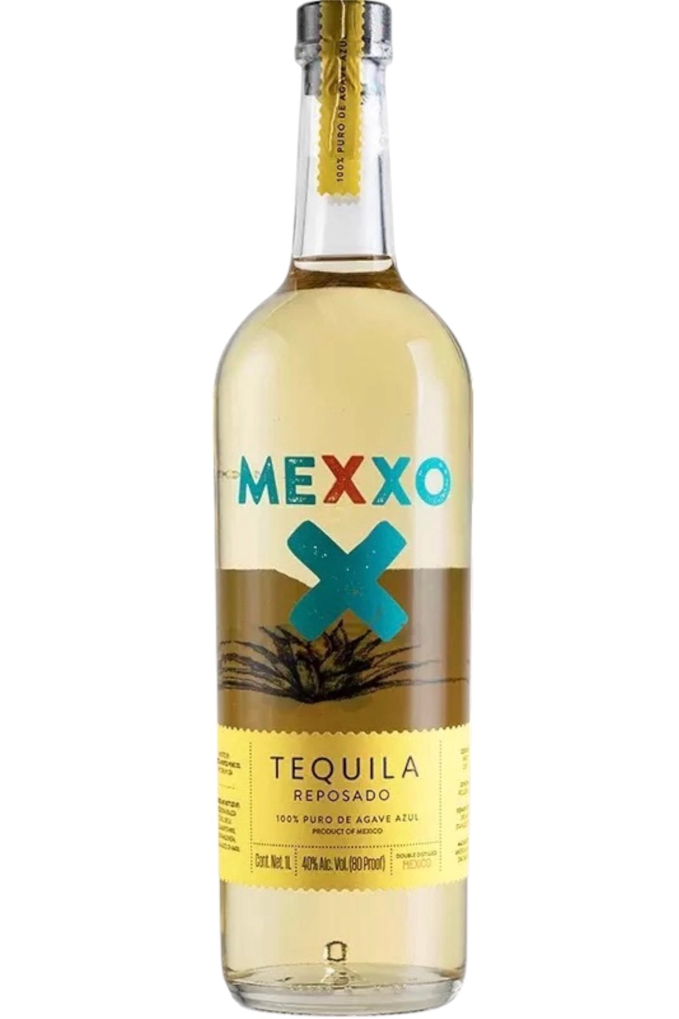 Mexxo Tequila Reposado 1L (40% ABV)