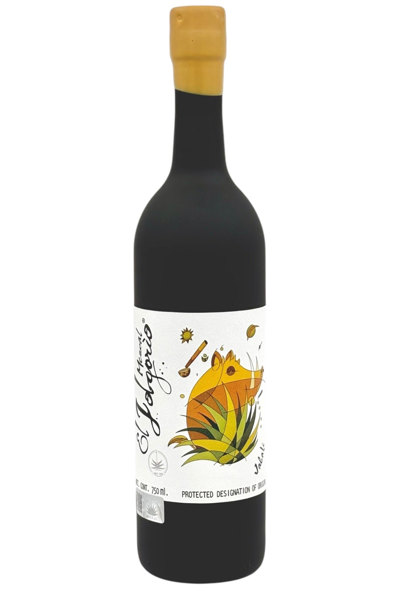 Mezcal El Jolgorio Jabali "Black Bottle" 12th Edition