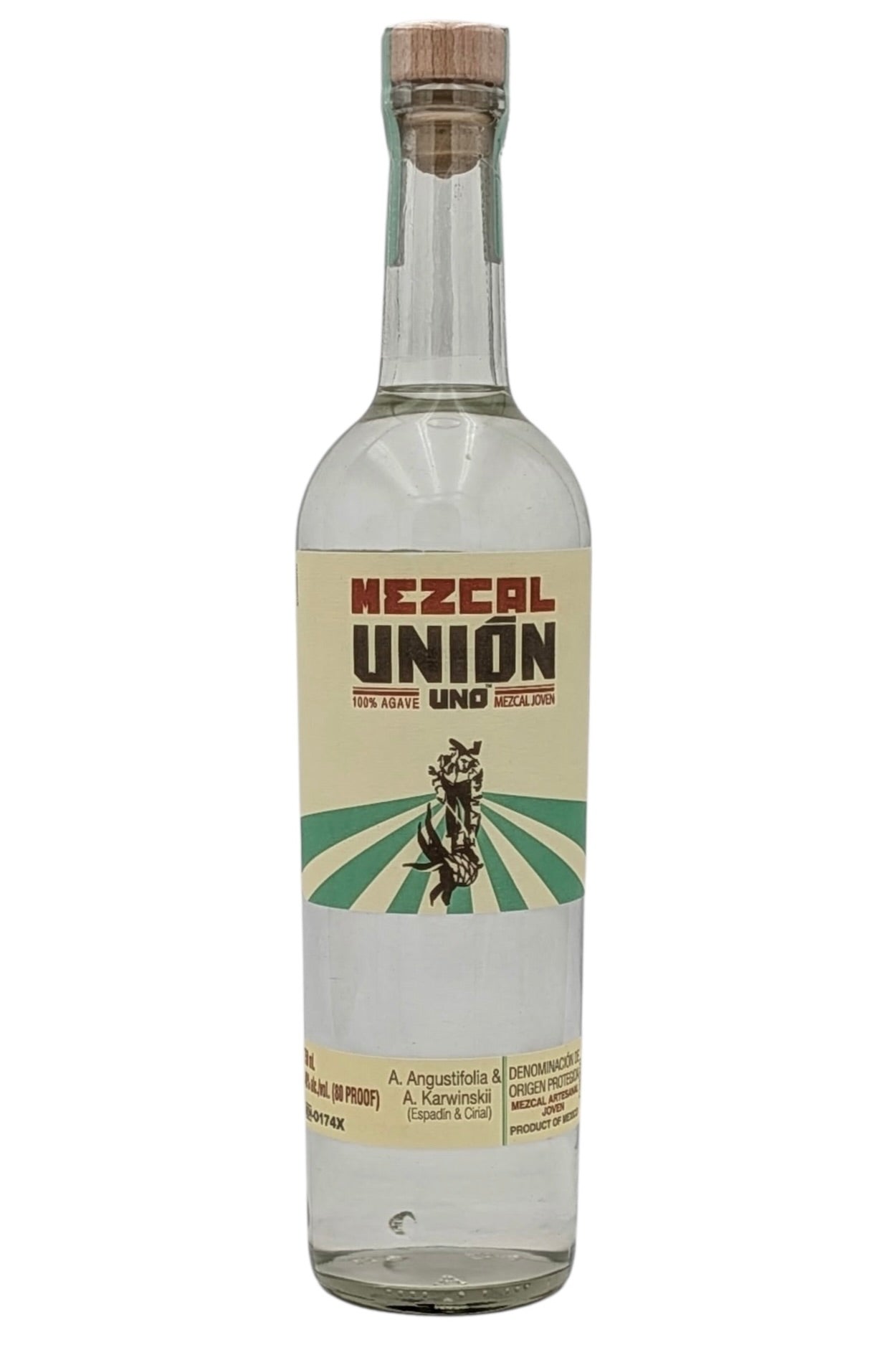 Mezcal Union Uno Mezcal Joven