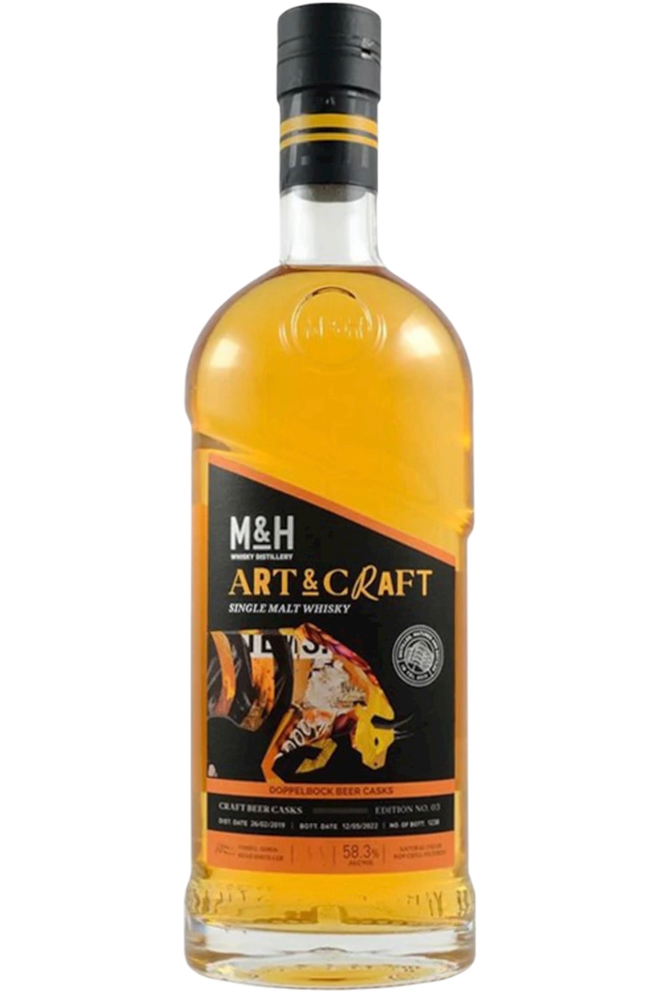 Milk and Honey Distillery Art & Craft Doppelbock Beer Casks Single Malt Whisky Edition No.3