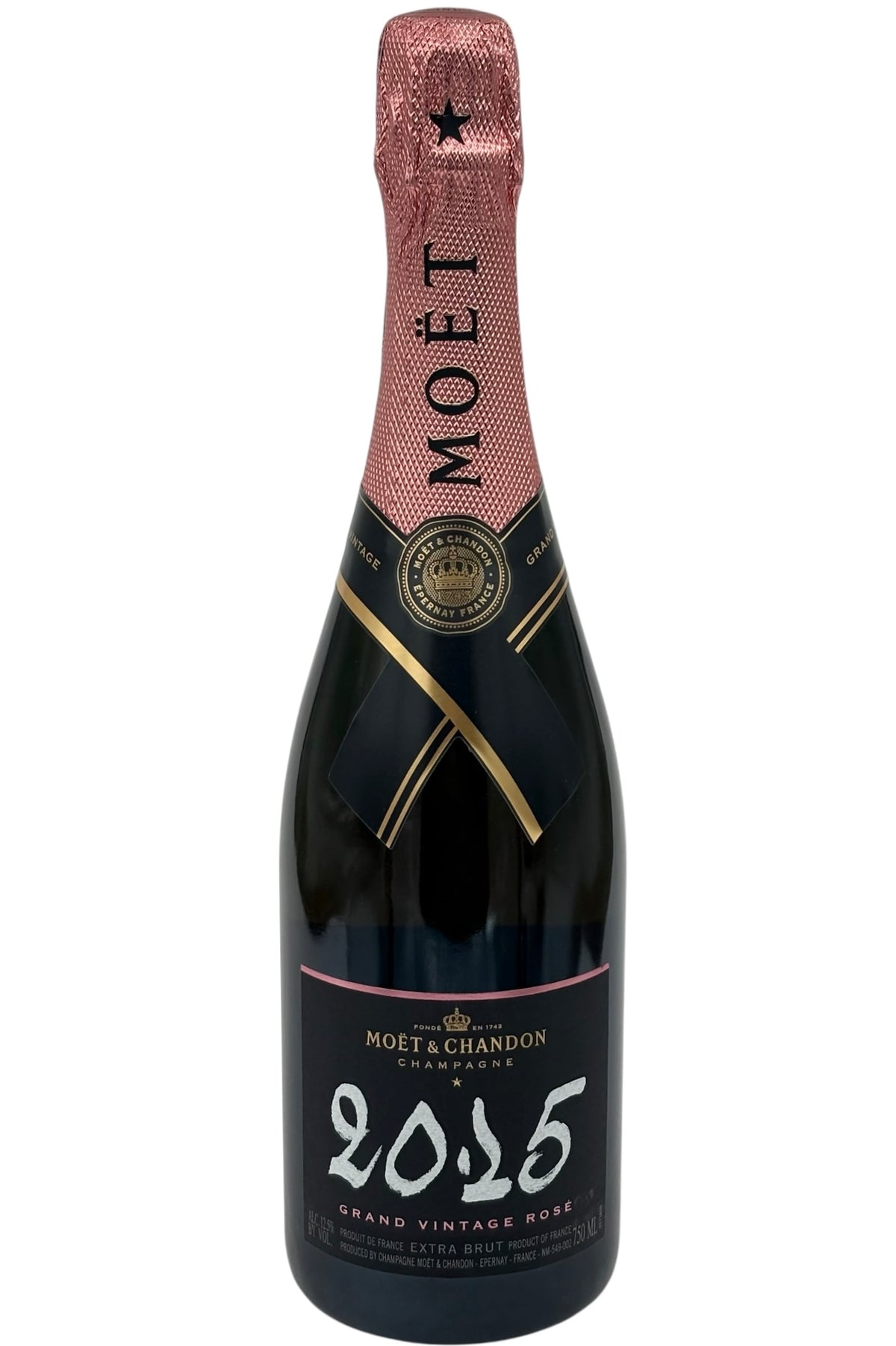 Moet & Chandon Grand Vintage 2015 Brut Rose Champagne