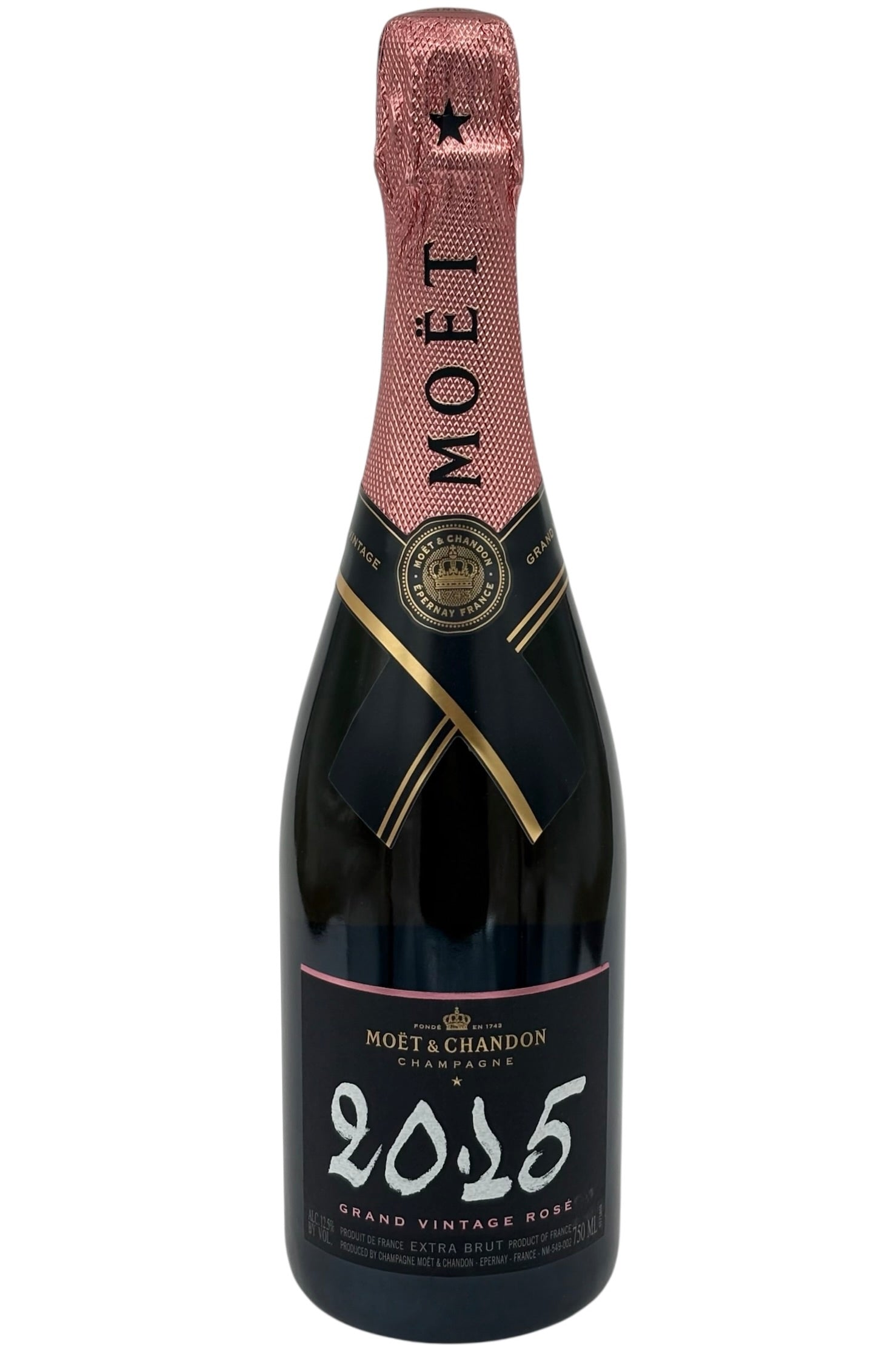 Moet & Chandon Grand Vintage 2015 Brut Rose Champagne