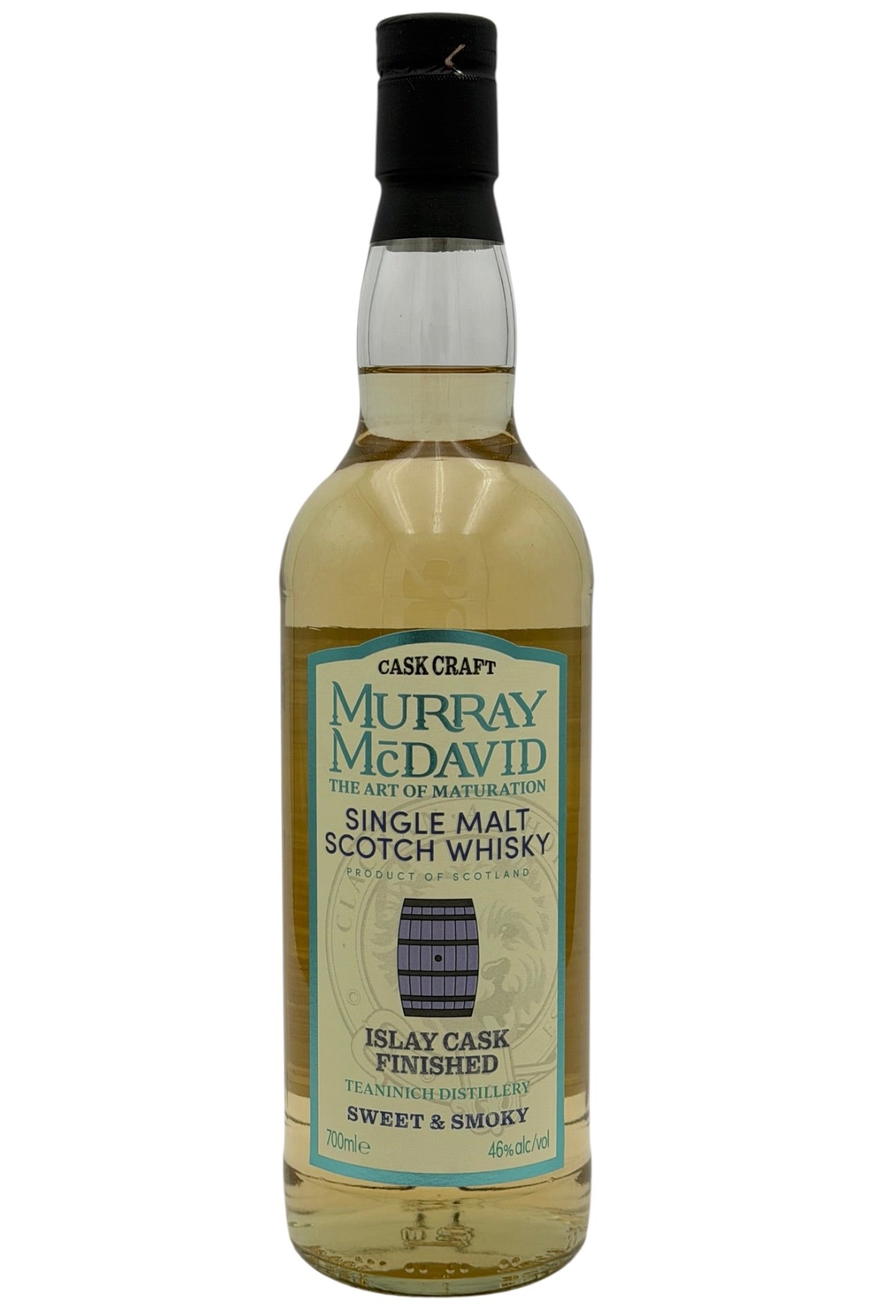 Murray McDavid Teaninich Islay Cask Finish Single Malt Scotch Whisky — Cask Craft Series 700ml