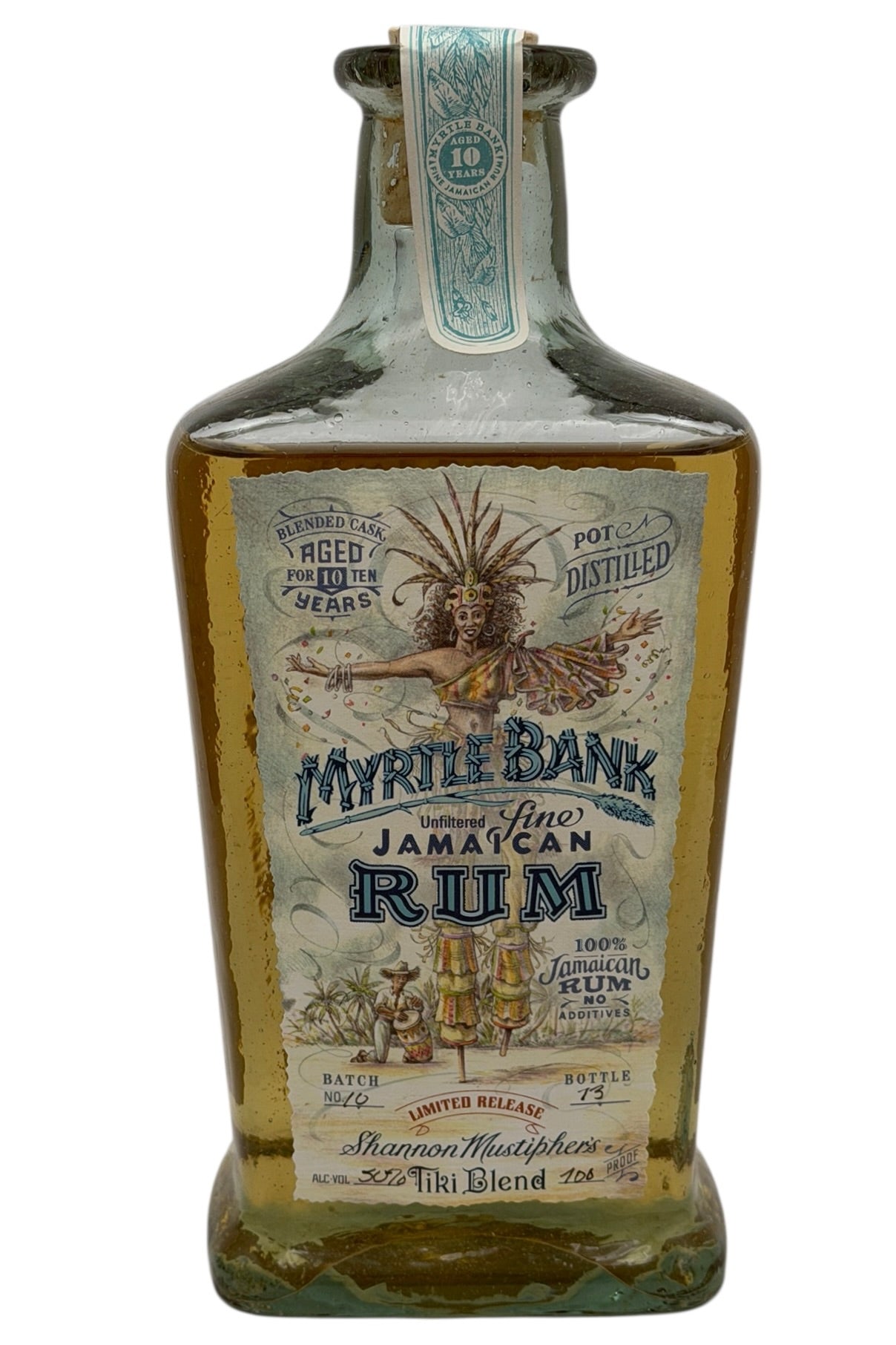 Myrtle Bank 10 year old Jamaican Rum Batch 10 "Tiki Blend"