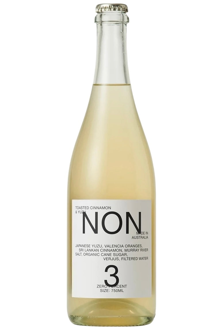 NON 3 Toasted Cinnamon & Yuzu Non Alcoholic Wine Alternative