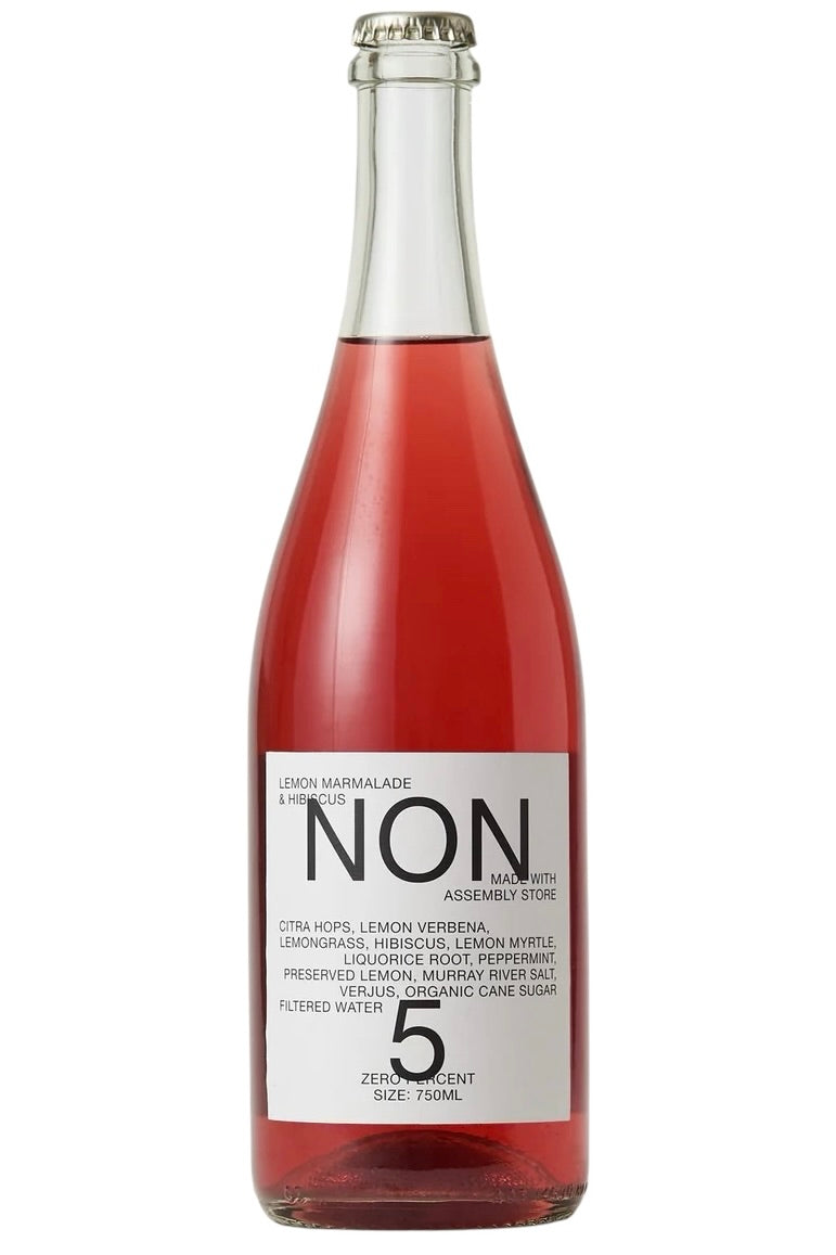 NON 5 Lemon Marmalade & Hibiscus Non Alcoholic Wine Alternative