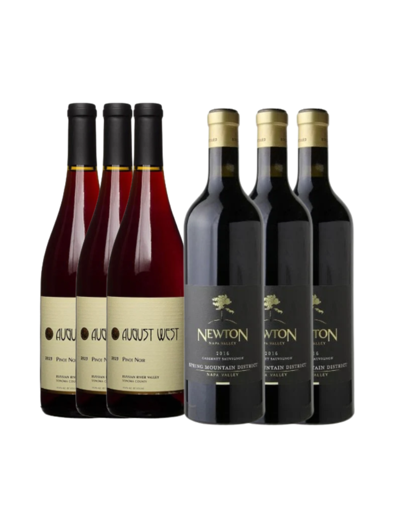 Newton Spring Mountain & August West Pinot Noir — 6 Bottle Collector Selection