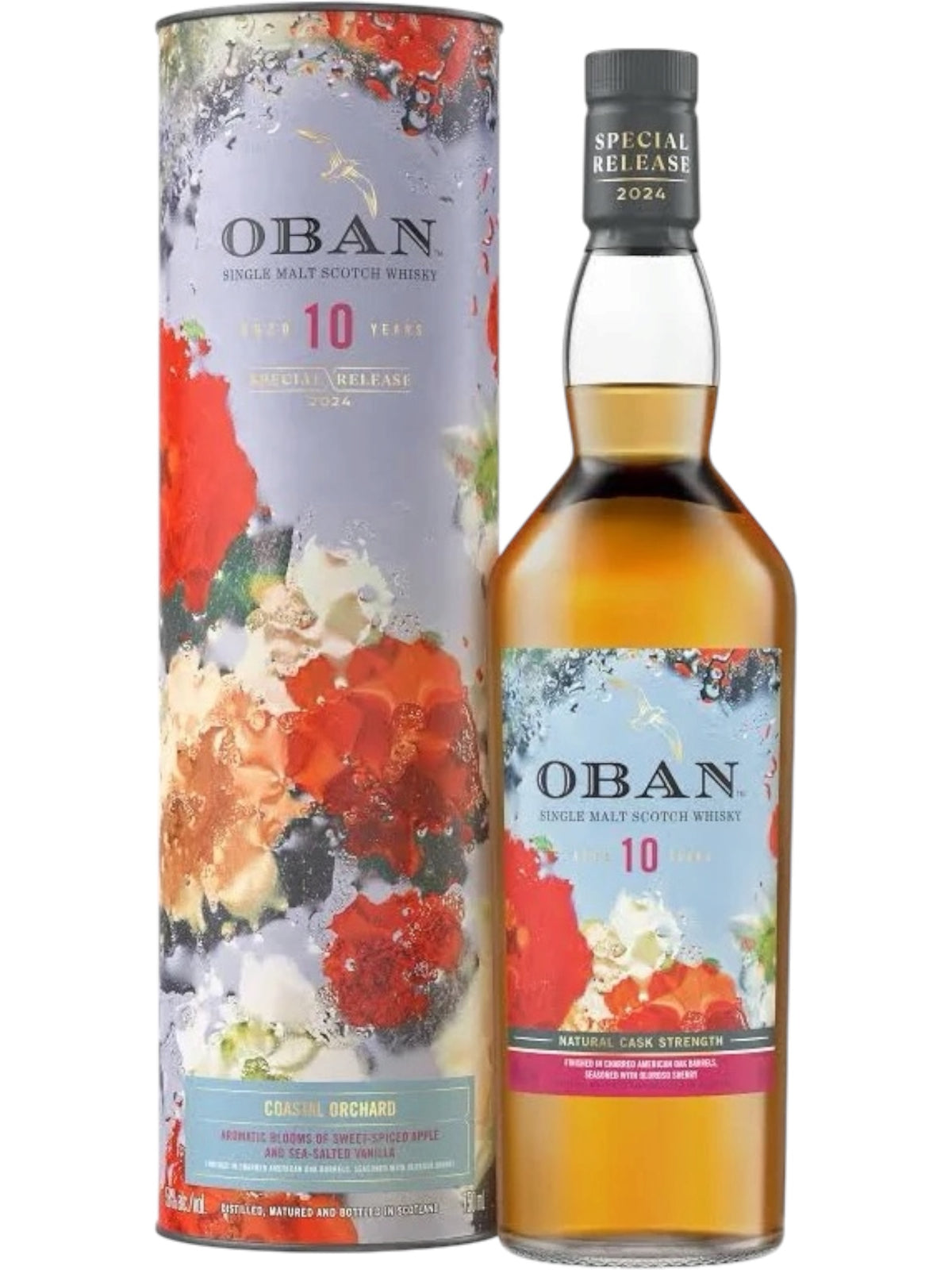 Oban 10 Year Old “Coastal Orchard” – 2024 Diageo Special Releases Natural Cask Strength Highland Single Malt (58% ABV)