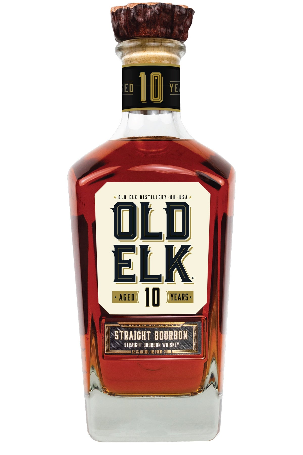 Old Elk 10 Year Old Straight Bourbon Whiskey 750ml From the 10 Year Collection