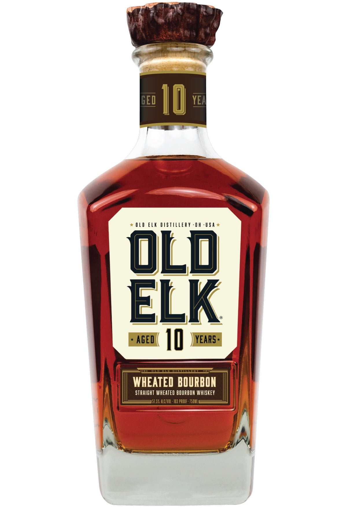 Old Elk 10 Year Old Wheated Bourbon Whiskey 750ml from the 10-Year Collection