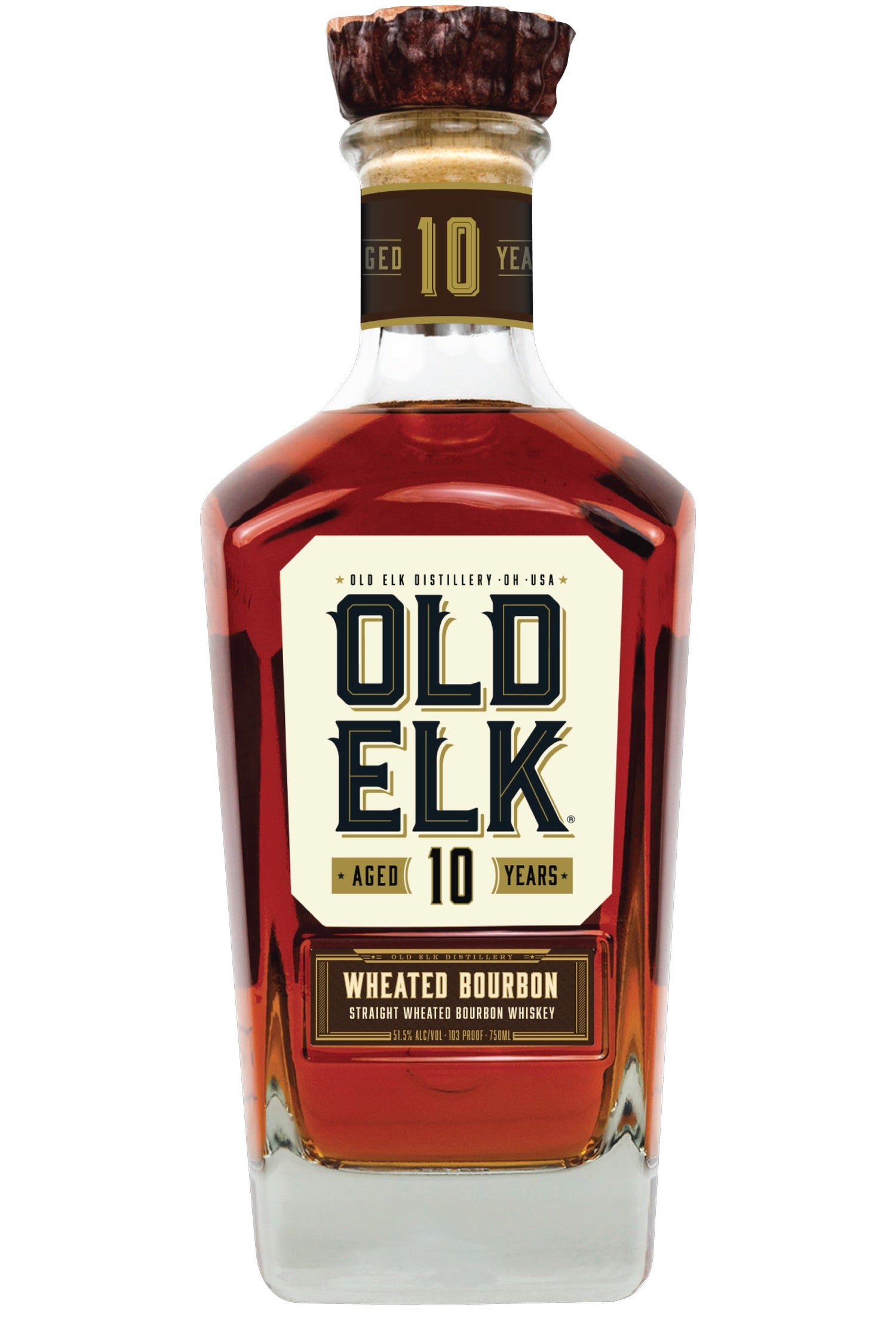 Old Elk 10 Year Old Wheated Bourbon Whiskey 750ml from the 10-Year Collection