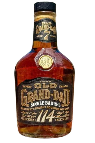 Buy Old Grand-Dad 7 Year Single Barrel Bourbon Whiskey – 114 Proof
