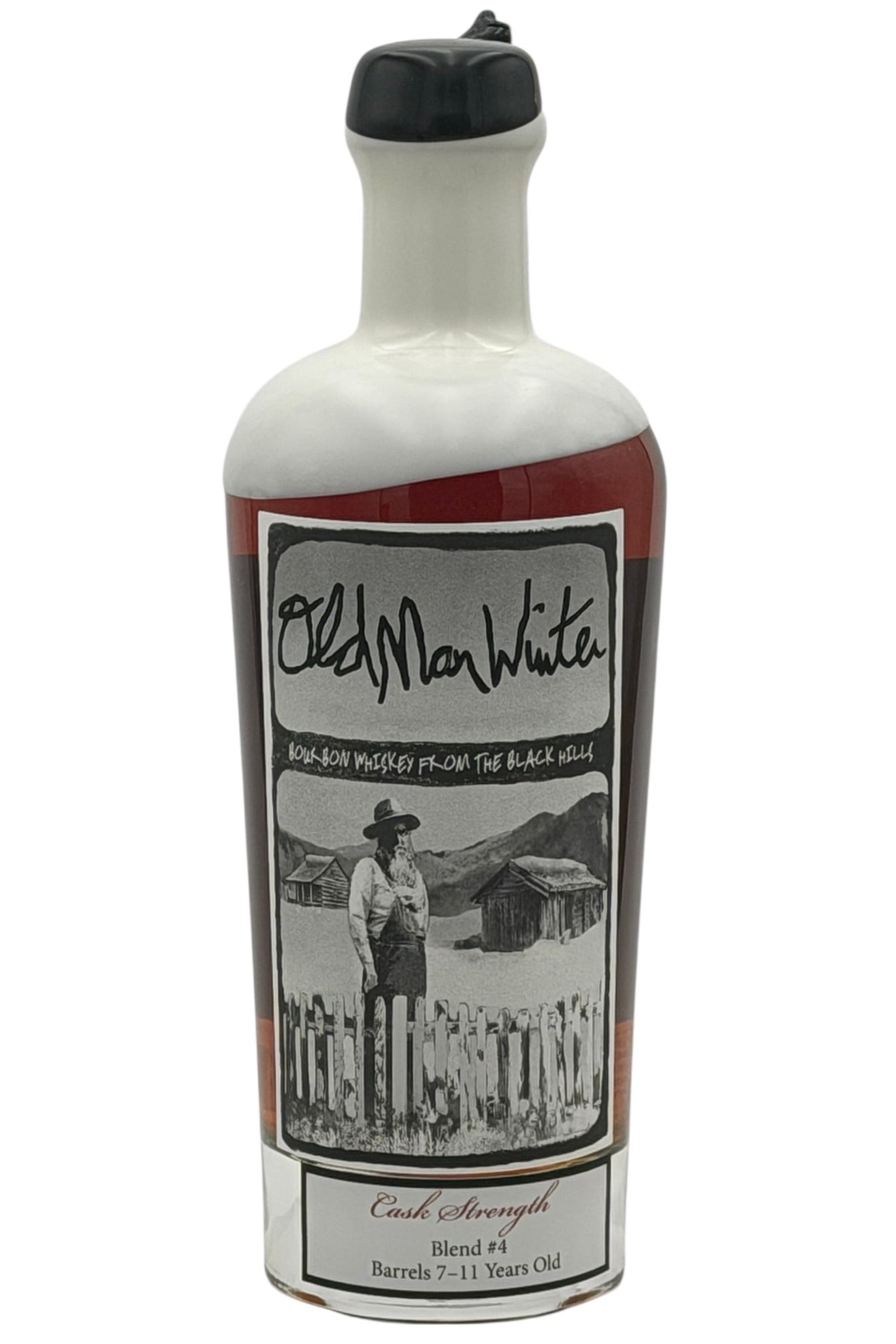Old Man Winter Cask Strength Bourbon Whiskey From The Black Hills