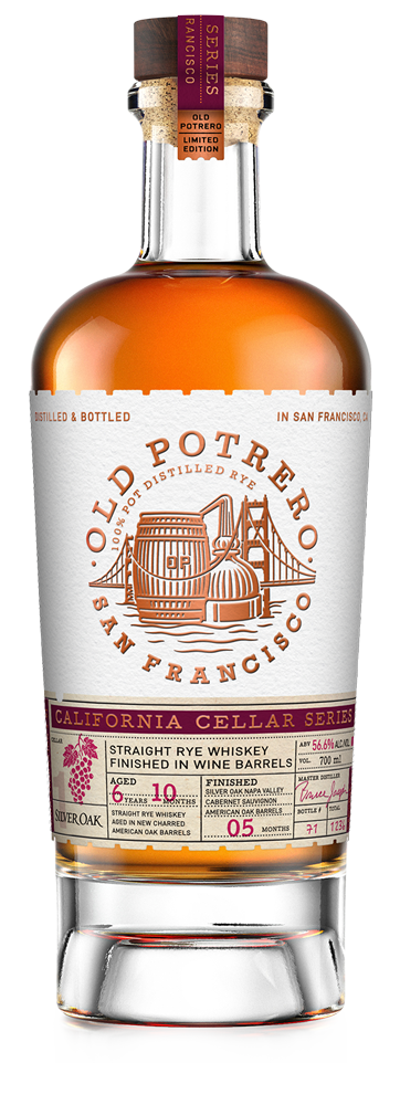 Old Potrero "Finished in Silver Oak Barrels" Cask Strength Straight Rye Whiskey