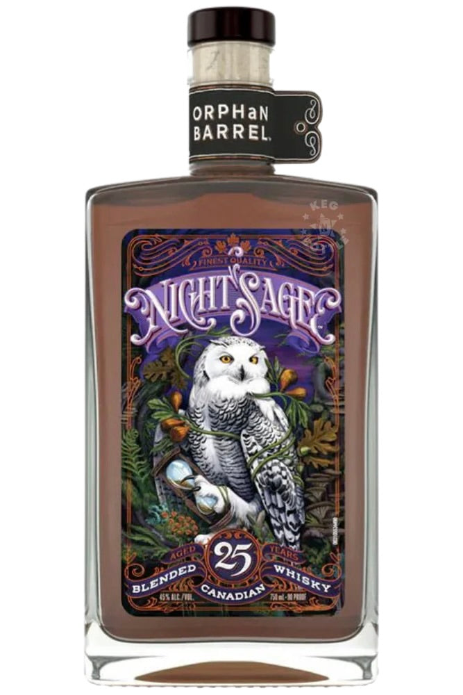Orphan Barrel Night Sage 25 Year Old Blended Canadian Whisky 750ml
