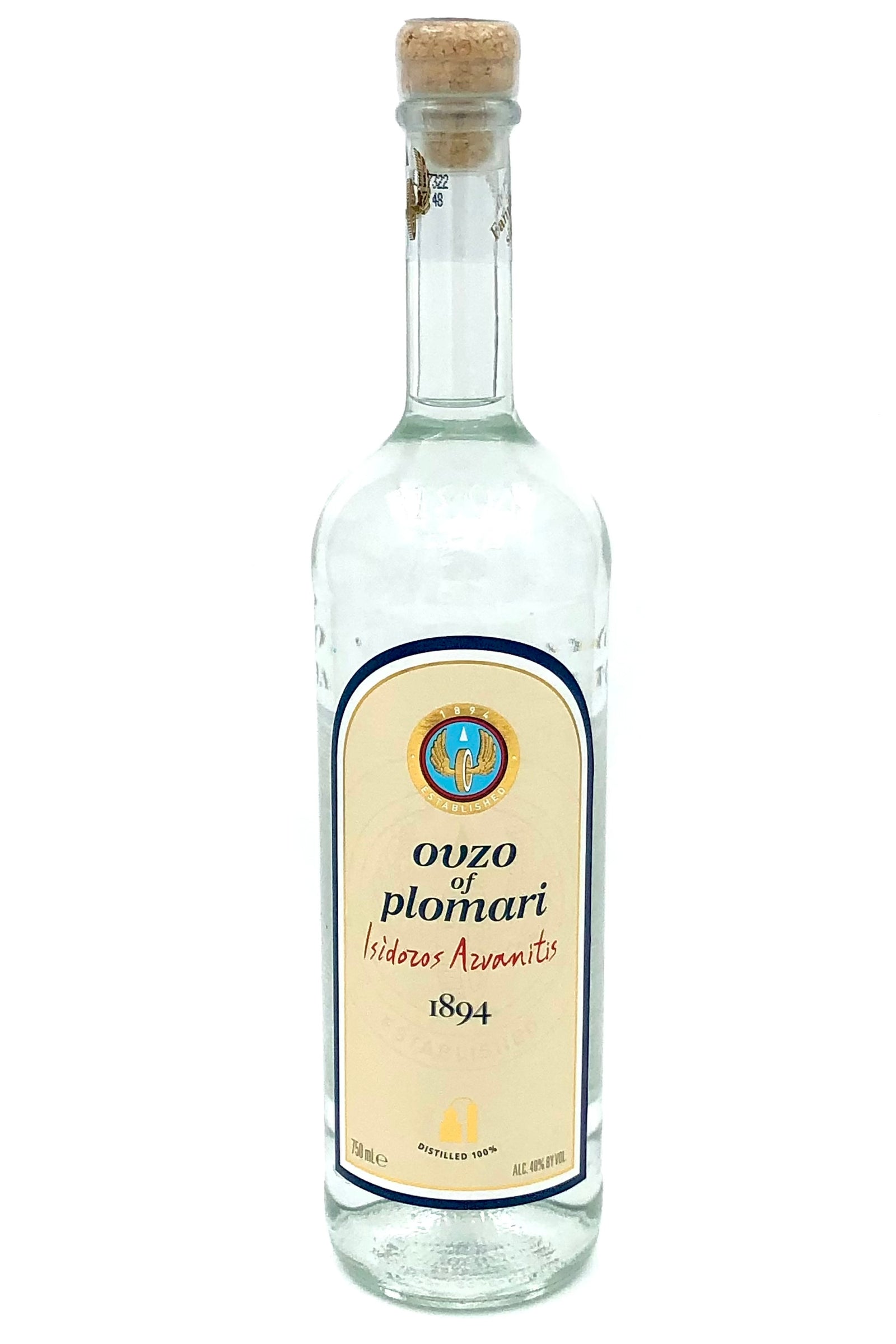Ouzo of Plomari 1894 Isidoros Arvanitis