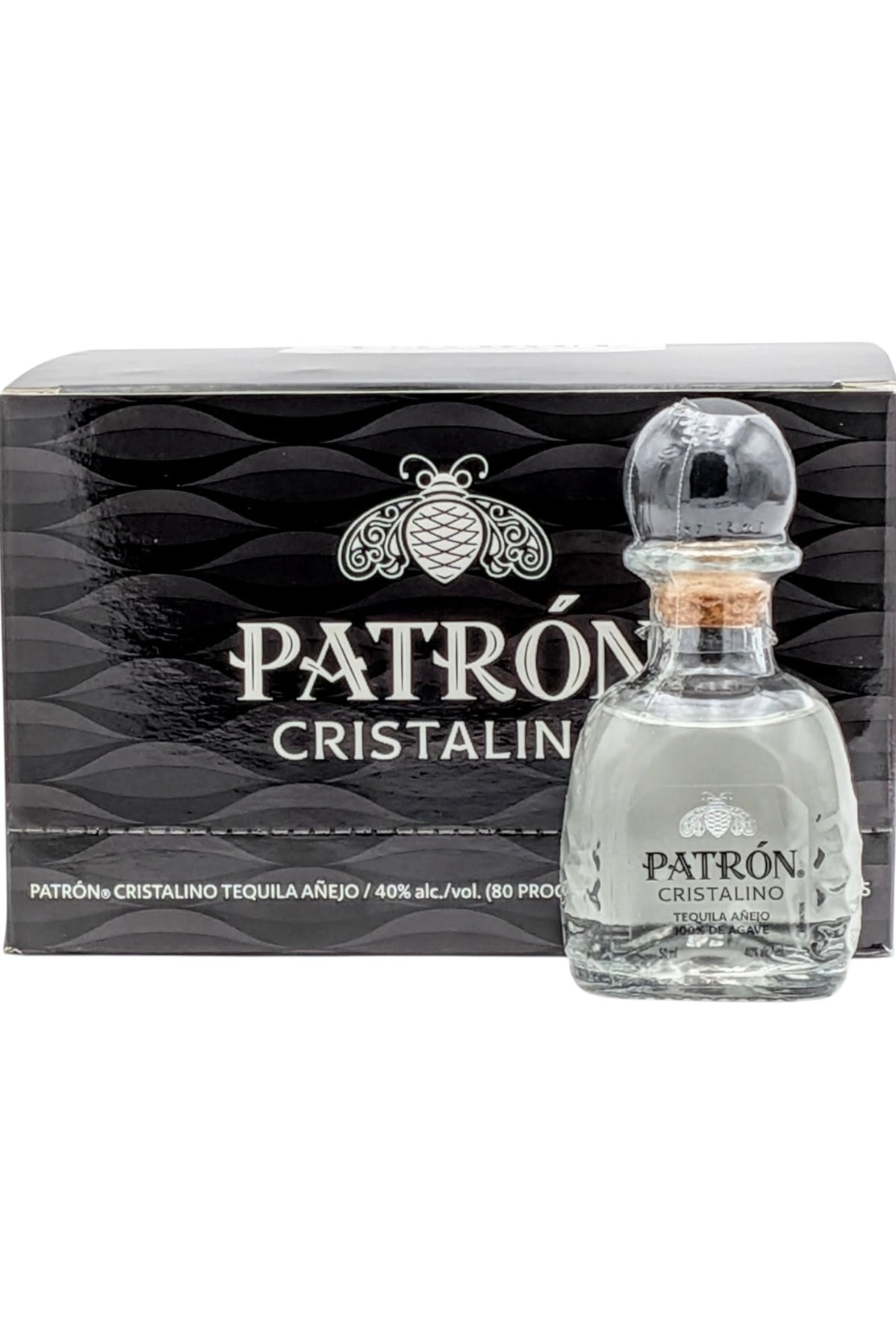 Patron Cristalino Anejo Tequila 12 x 50 ml