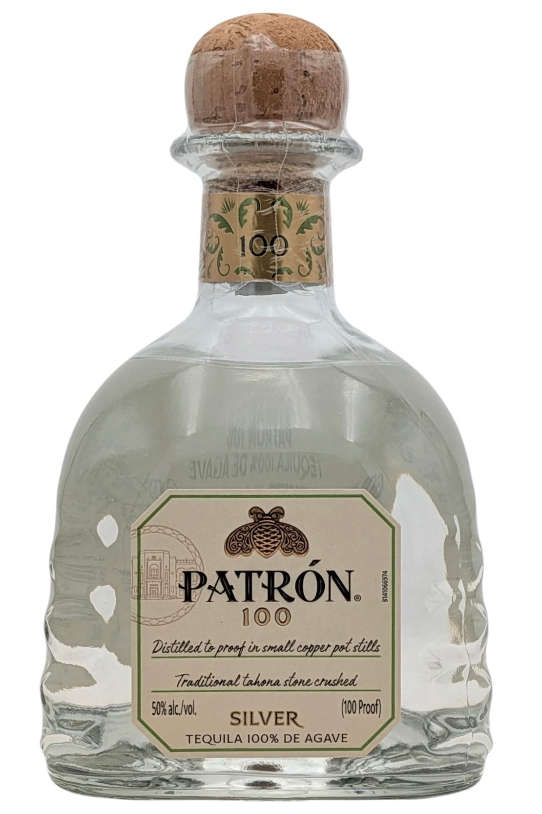 Patron Silver "Tahona Crushed" 100 Proof Tequila 750ml