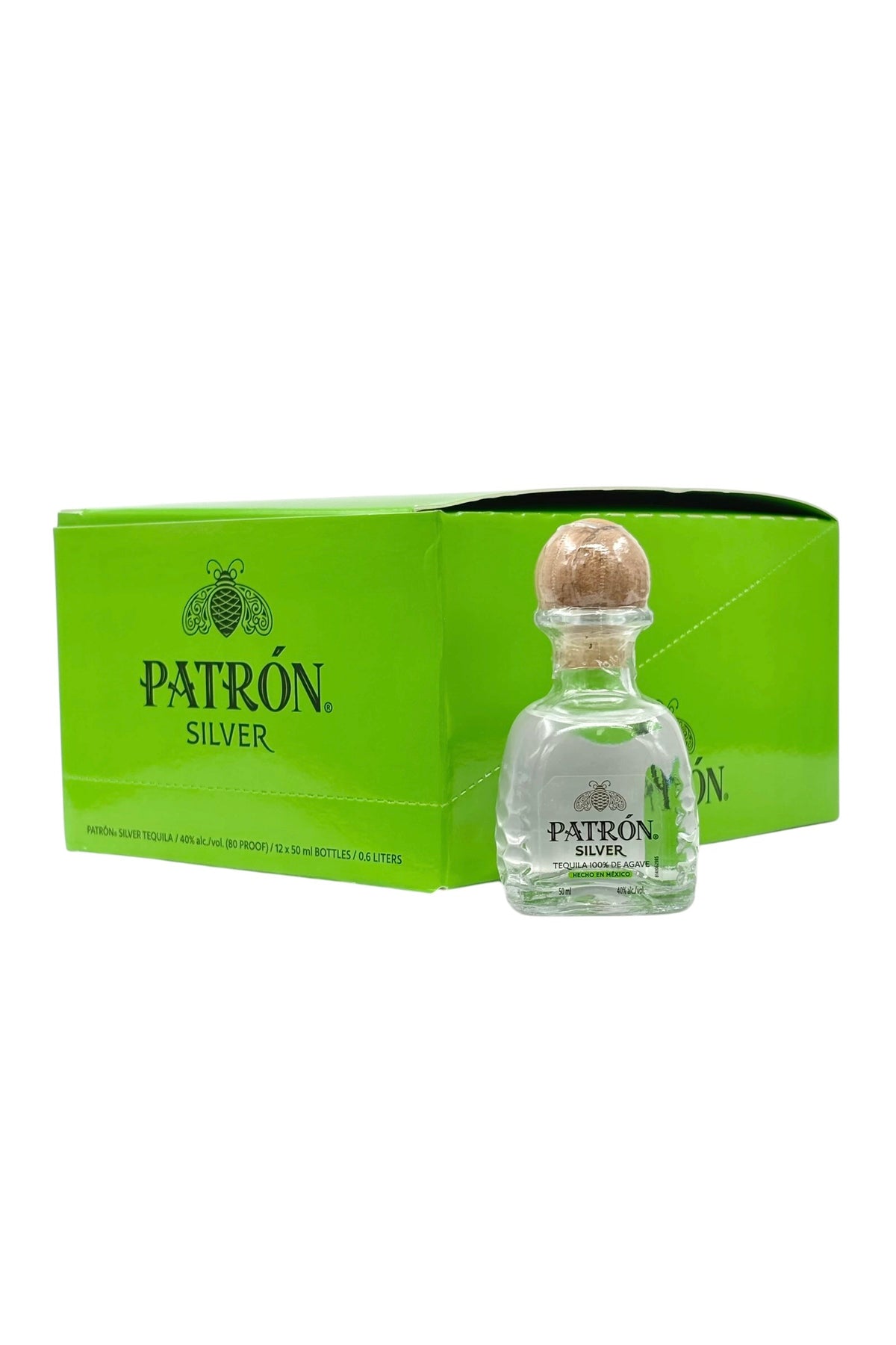 Patron Silver Tequila 12 x 50 ml