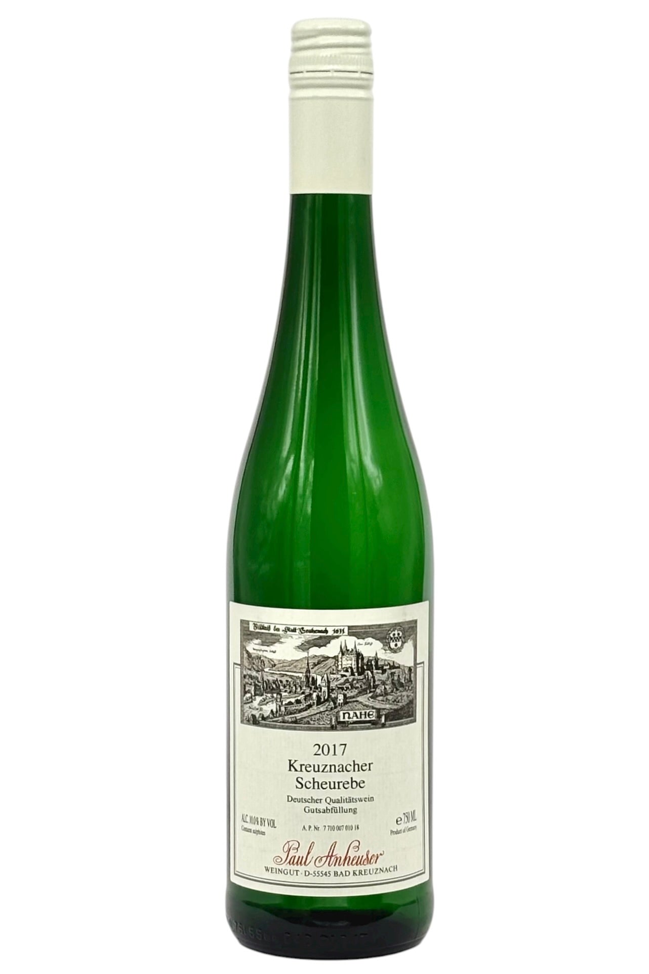 Paul Anheuser 2017 Kreuznacher Scheurebe Nahe